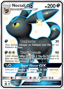 Noctali-GX SV69 Destinées Occultes Coffre Étincelant