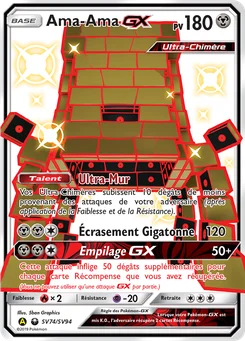 Ama-Ama-GX SV74 Destinées Occultes Coffre Étincelant