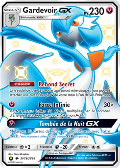 Gardevoir-GX SV75 Destinées Occultes Coffre Étincelant