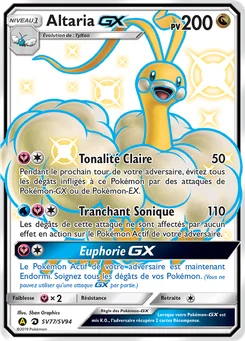 Altaria-GX SV77 Destinées Occultes Coffre Étincelant