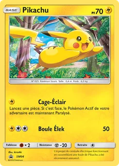Pikachu SM04 Promo SM