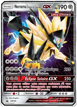 Necrozma Crinière du Couchant GX SM102 Promo SM