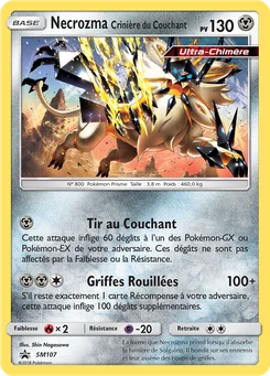 Necrozma Crinière du Couchant SM107 Promo SM