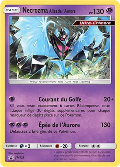 Necrozma Ailes de l’Aurore SM123 Promo SM
