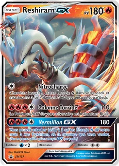 Reshiram GX SM137 Promo SM