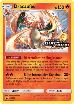 Dracaufeu SM158 Promo SM