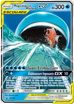 Magicarpe et Wailord GX SM166 Promo SM