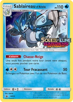 Sablaireau d’Alola SM18 Promo SM