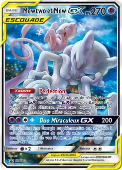 Mewtwo et Mew GX SM191 Promo SM