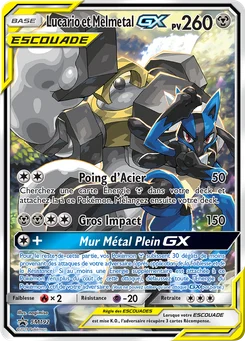 Lucario et Melmetal GX SM192 Promo SM