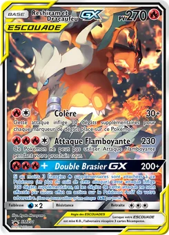 Reshiram et Dracaufeu GX SM201 Promo SM