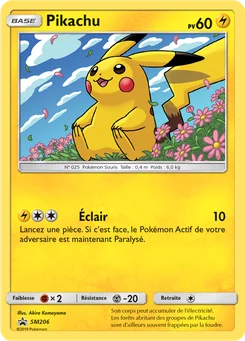 Pikachu SM206 Promo SM
