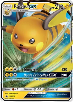 Raichu GX SM213 Promo SM