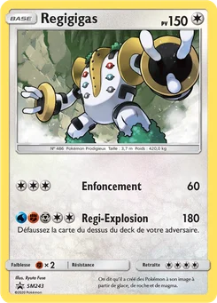 Regigigas SM243 Promo SM