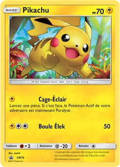 Pikachu SM76 Promo SM