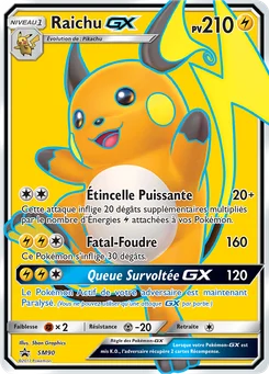 Raichu GX SM90 Promo SM