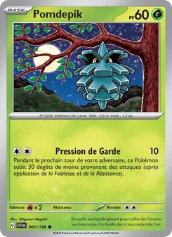 Pomdepik 001/198 Écarlate et Violet