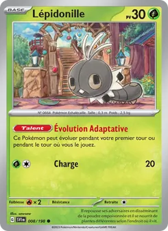 Lépidonille 008/198 Écarlate et Violet