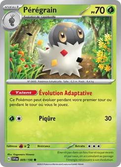 Pérégrain 009/198 Écarlate et Violet