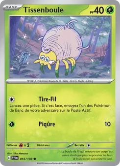 Tissenboule 016/198 Écarlate et Violet