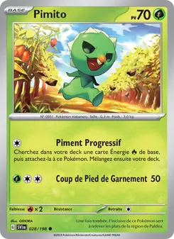 Pimito 028/198 Écarlate et Violet