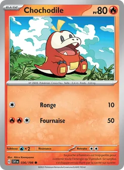 Chochodile 036/198 Écarlate et Violet