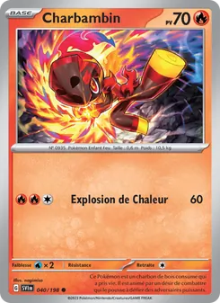 Charbambin 040/198 Écarlate et Violet
