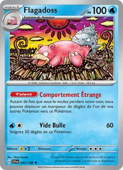 Flagadoss 043/198 Écarlate et Violet