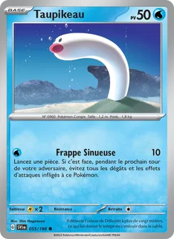 Taupikeau 055/198 Écarlate et Violet