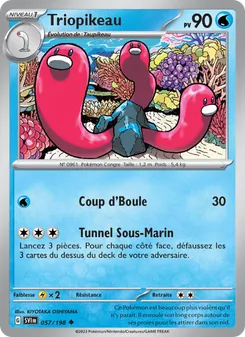 Triopikeau 057/198 Écarlate et Violet