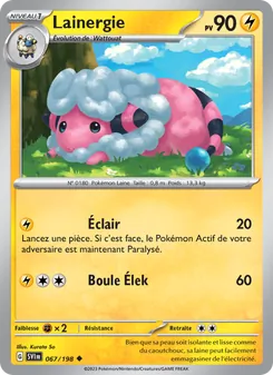 Lainergie 067/198 Écarlate et Violet