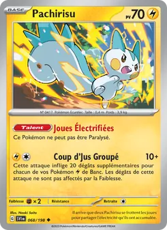 Pachirisu 068/198 Écarlate et Violet