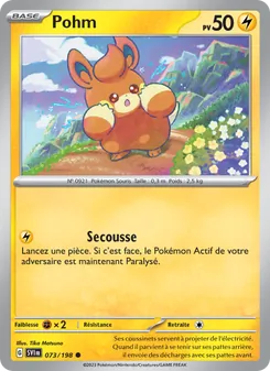Pohm 073/198 Écarlate et Violet
