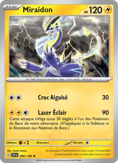 Miraidon 080/198 Écarlate et Violet