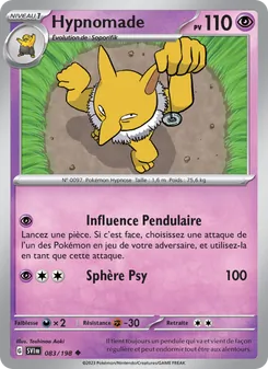 Hypnomade 083/198 Écarlate et Violet