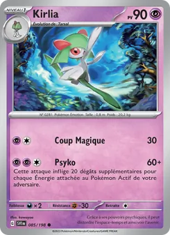 Kirlia 085/198 Écarlate et Violet