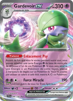 Gardevoir-ex 086/198 Écarlate et Violet