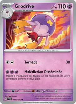 Grodrive 090/198 Écarlate et Violet