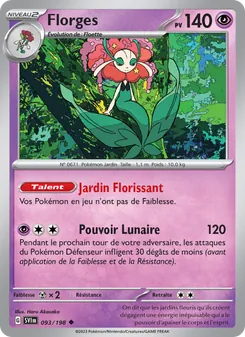 Florges 093/198 Écarlate et Violet
