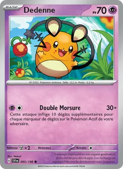 Dedenne 095/198 Écarlate et Violet