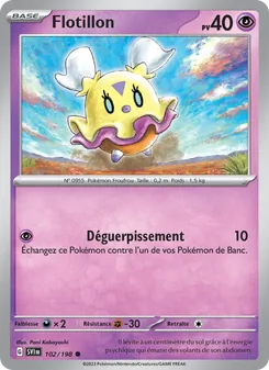 Flotillon 102/198 Écarlate et Violet