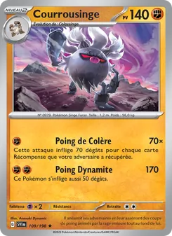 Courrousinge 109/198 Écarlate et Violet