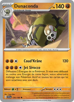 Dunaconda 120/198 Écarlate et Violet