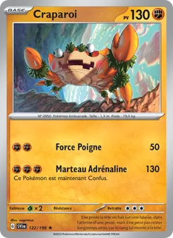 Craparoi 122/198 Écarlate et Violet