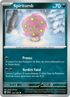 Spiritomb 129/198 Écarlate et Violet