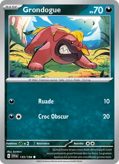 Grondogue 135/198 Écarlate et Violet