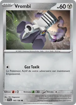 Vrombi 140/198 Écarlate et Violet