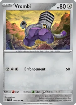 Vrombi 141/198 Écarlate et Violet