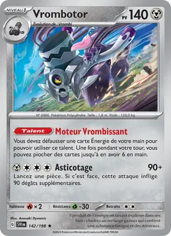 Vrombotor 142/198 Écarlate et Violet