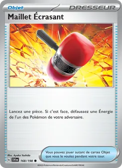 Maillet Écrasant 168/198 Écarlate et Violet
